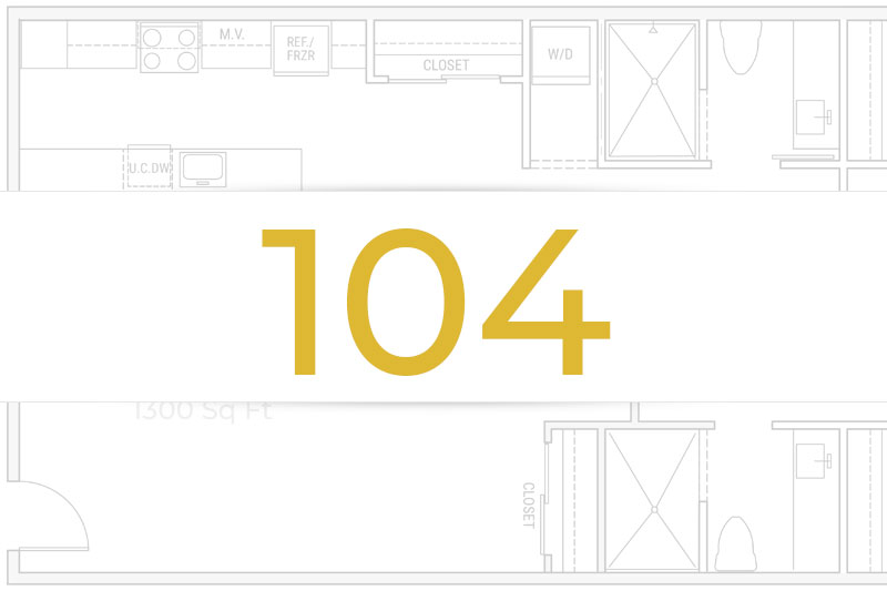 two-bedroom apartment