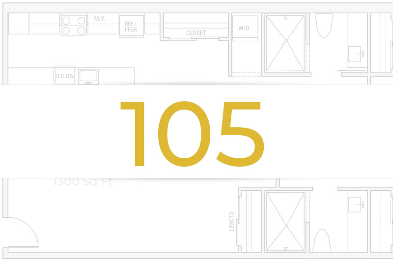 two-bedroom apartment